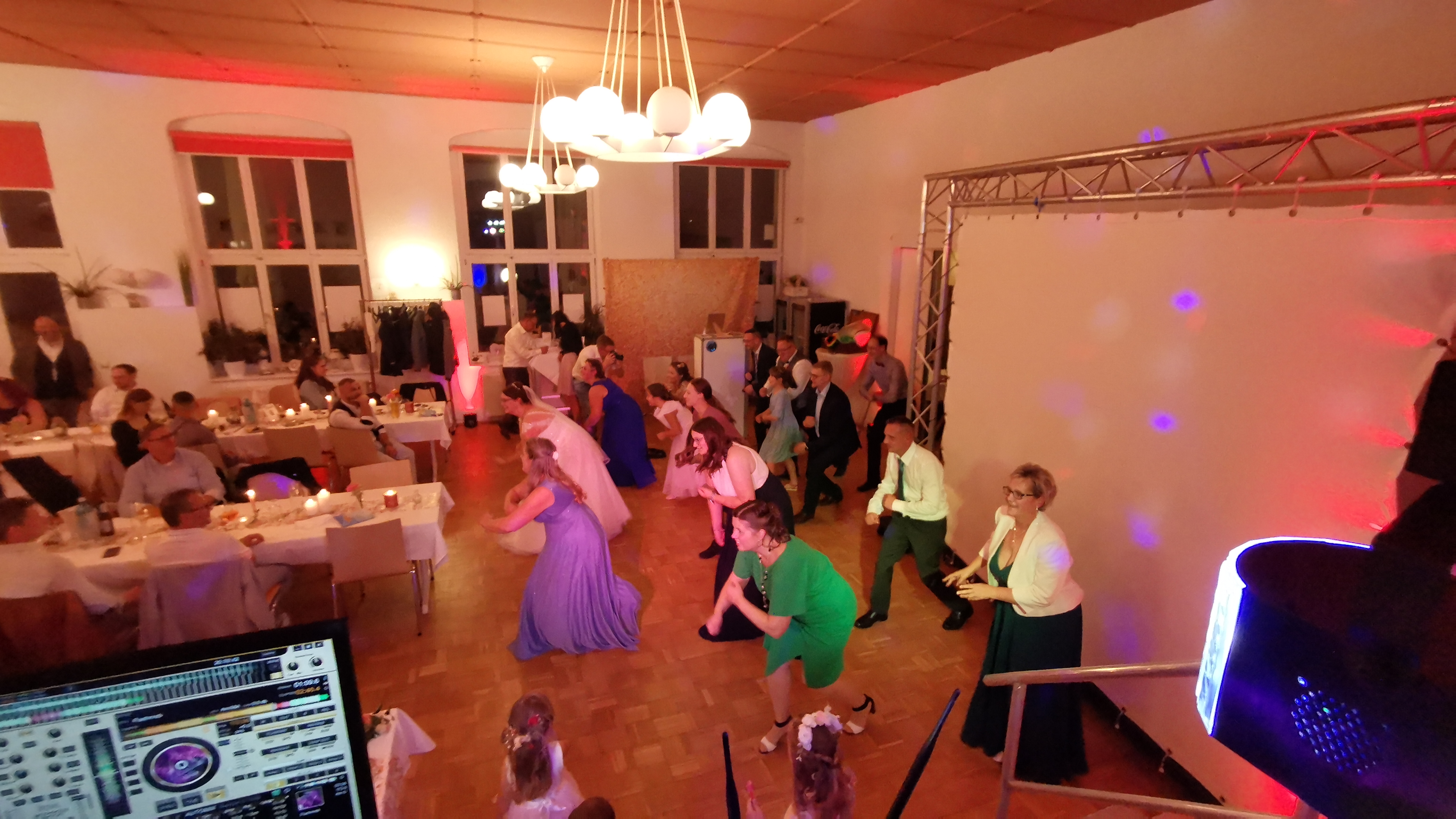 Hochzeitsfeier Tanzfläche