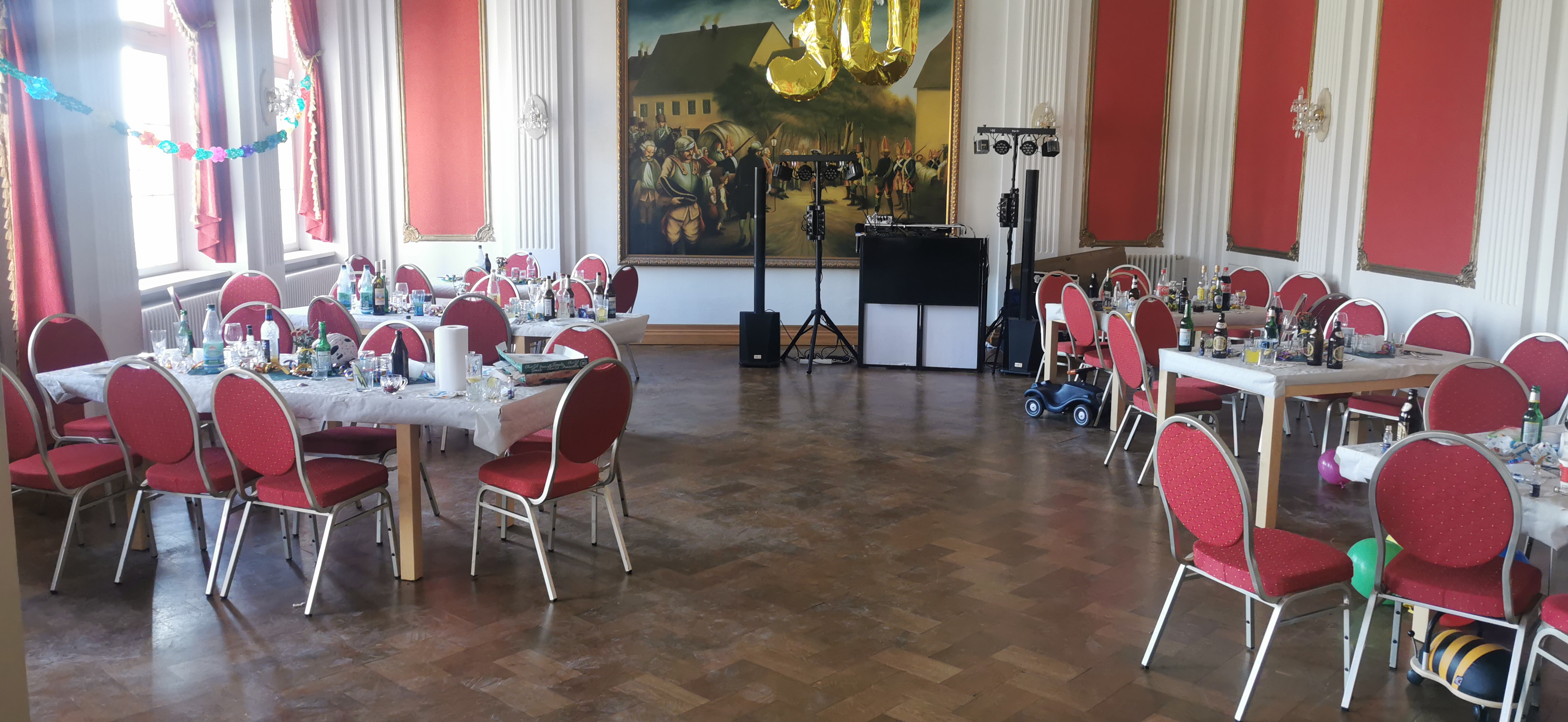 Festsaal Setup