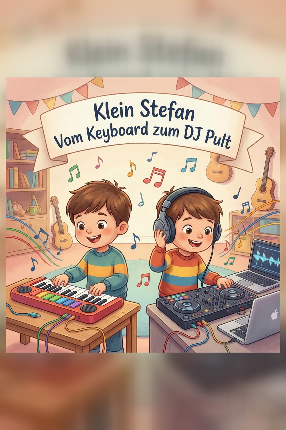 DJ Kinderbuch – Klein Stefan – Produktbild