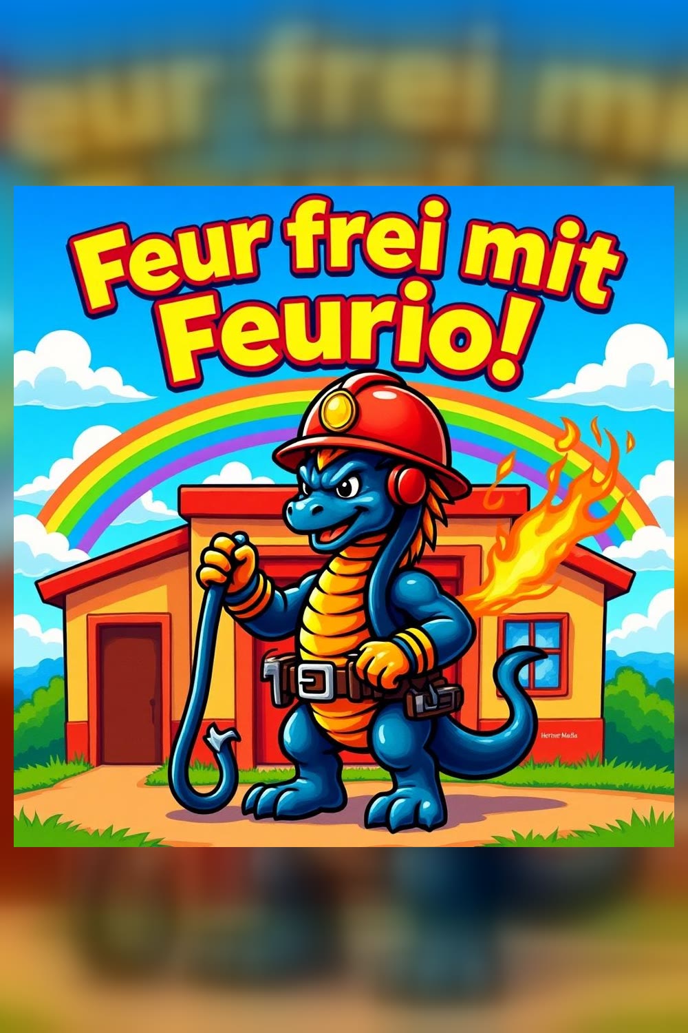 Feuer frei mit Feurio – Kinderbuch PDF – Produktbild