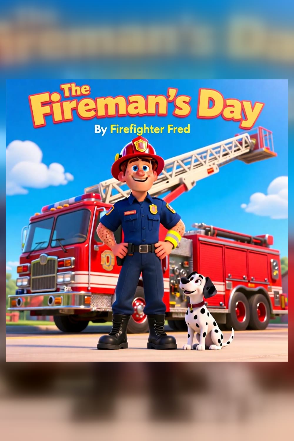 Feuerwehrmann Fred – Kinderbuch PDF – Produktbild