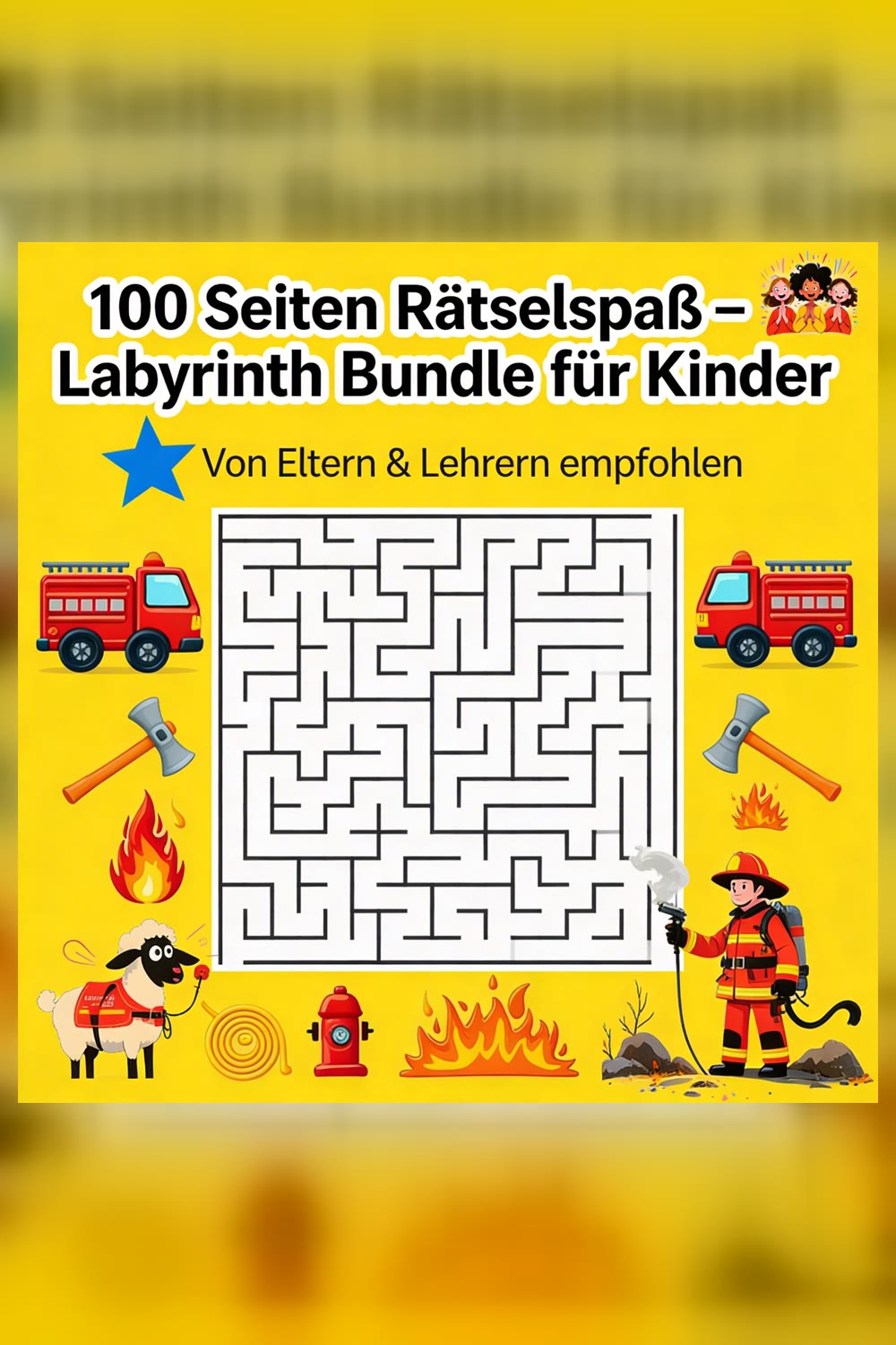 100 Labyrinthe für Kinder – Produktbild