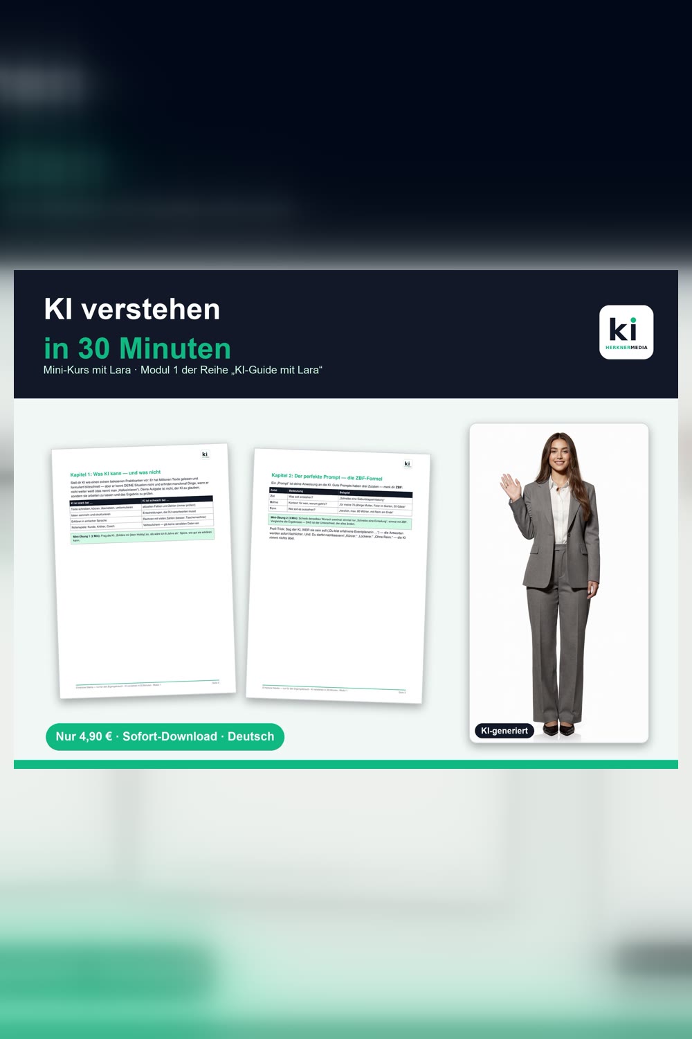 KI verstehen in 30 Minuten – Mini-Kurs – Produktbild