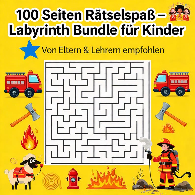 100 Labyrinthe für Kinder