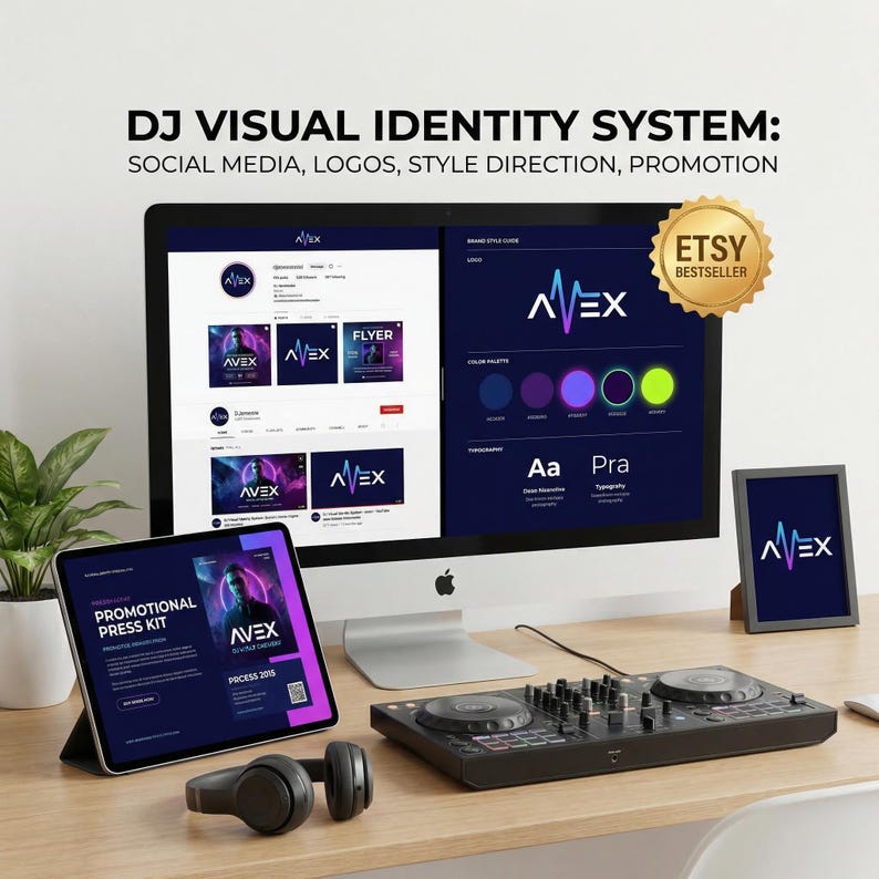 DJ Visual Identity System 2026